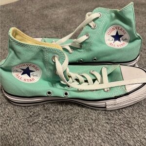 turquoise converse